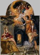 GRECO, El Annunciation oil painting reproduction